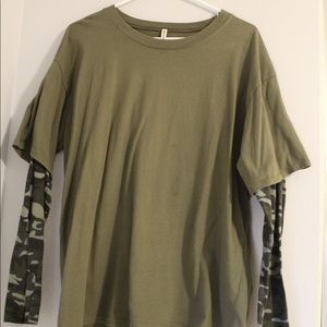 ⚡️ Long sleeve army green shirt